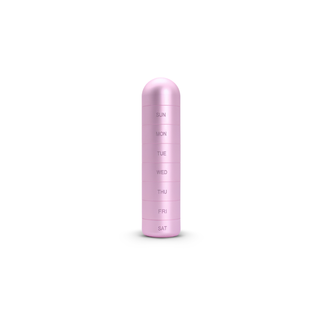 Minimalistický organizér pilulek